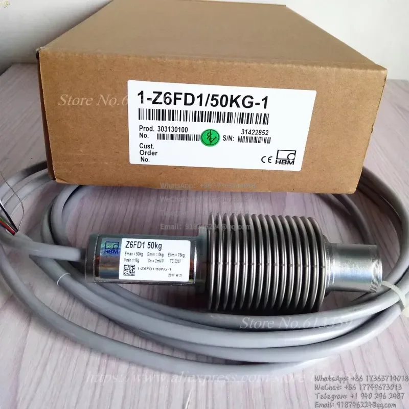 Тензодатчики HBM Z6FD1 50KG, новые весовые датчики (art.: 3920db33f03ea) - 3920db33f03ea