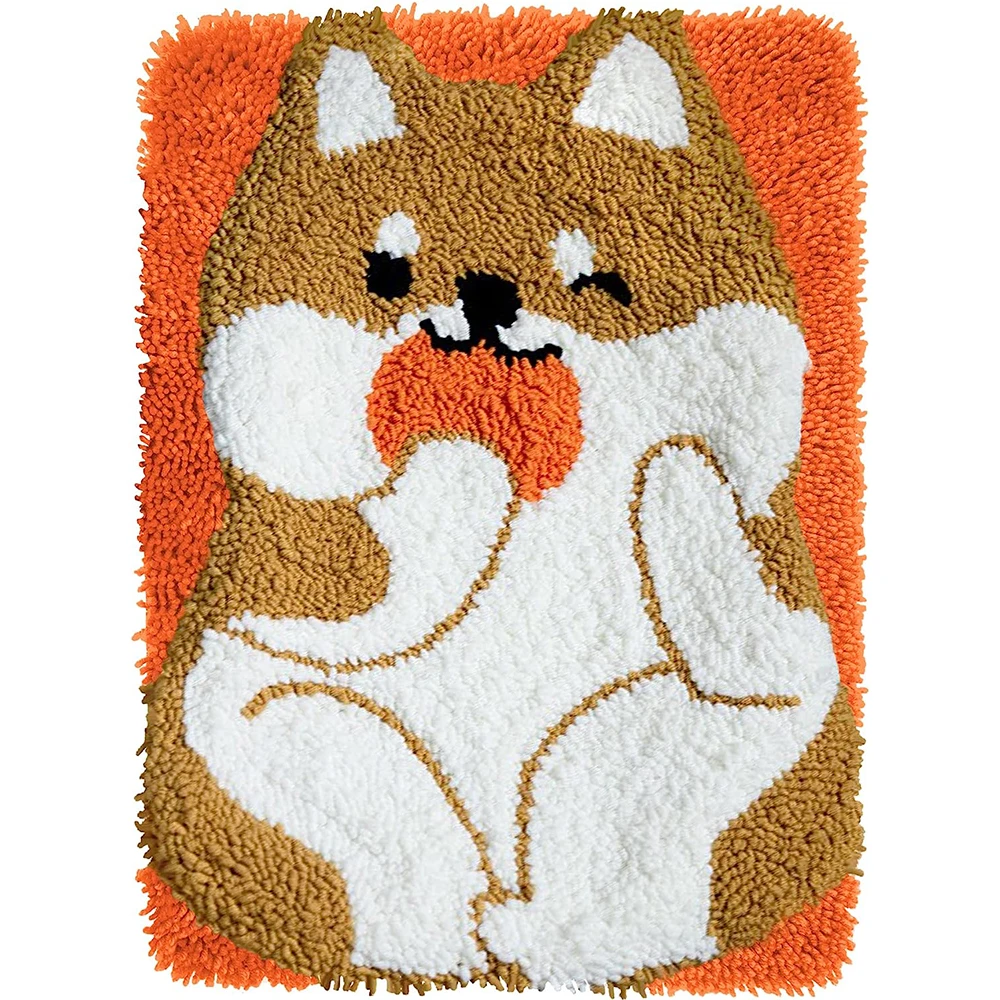 

Cartoon carpet embroidery latch hook rug kits
