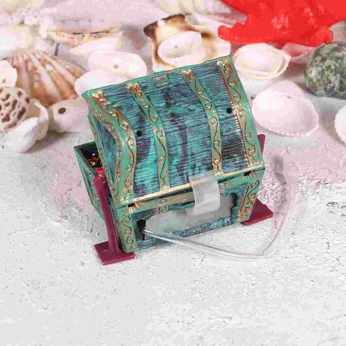 

1pc Ornament Resin Beautiful Creative Artificial Ornament for Tank