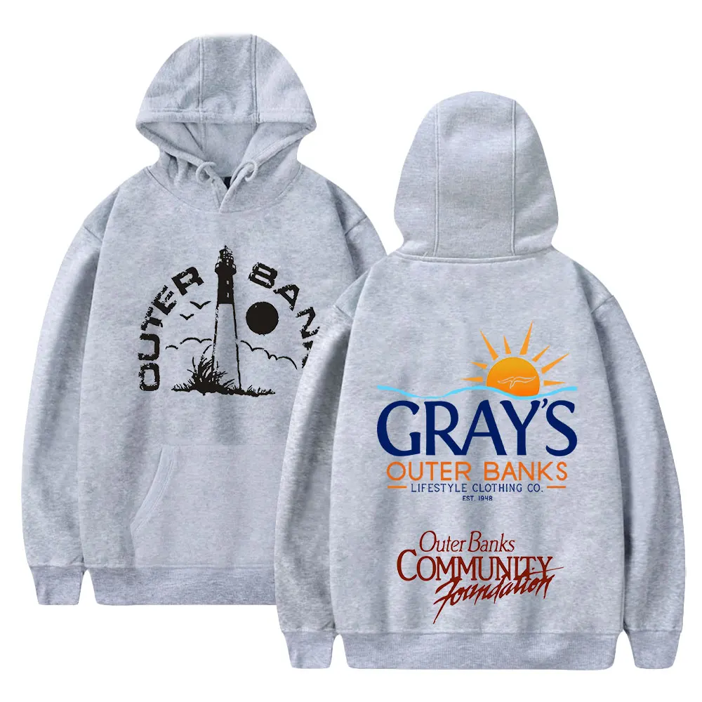 

Толстовка унисекс с капюшоном, модное худи с внешним банком для мужчин и женщин, в стиле хип-хоп, повседневный стиль для мальчиков и девочек, серая уличная одежда, весна-осень