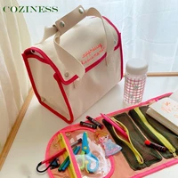 coziness canvas large capacity lightweight diaper bag korea fashion simple travel tote sack multifunctional mother baby bag