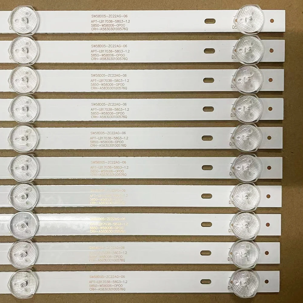 10 шт. осветительная панель для Skyworth 58 &quotTV 58G2A 58G3 58K5D 58F55 58G2A300