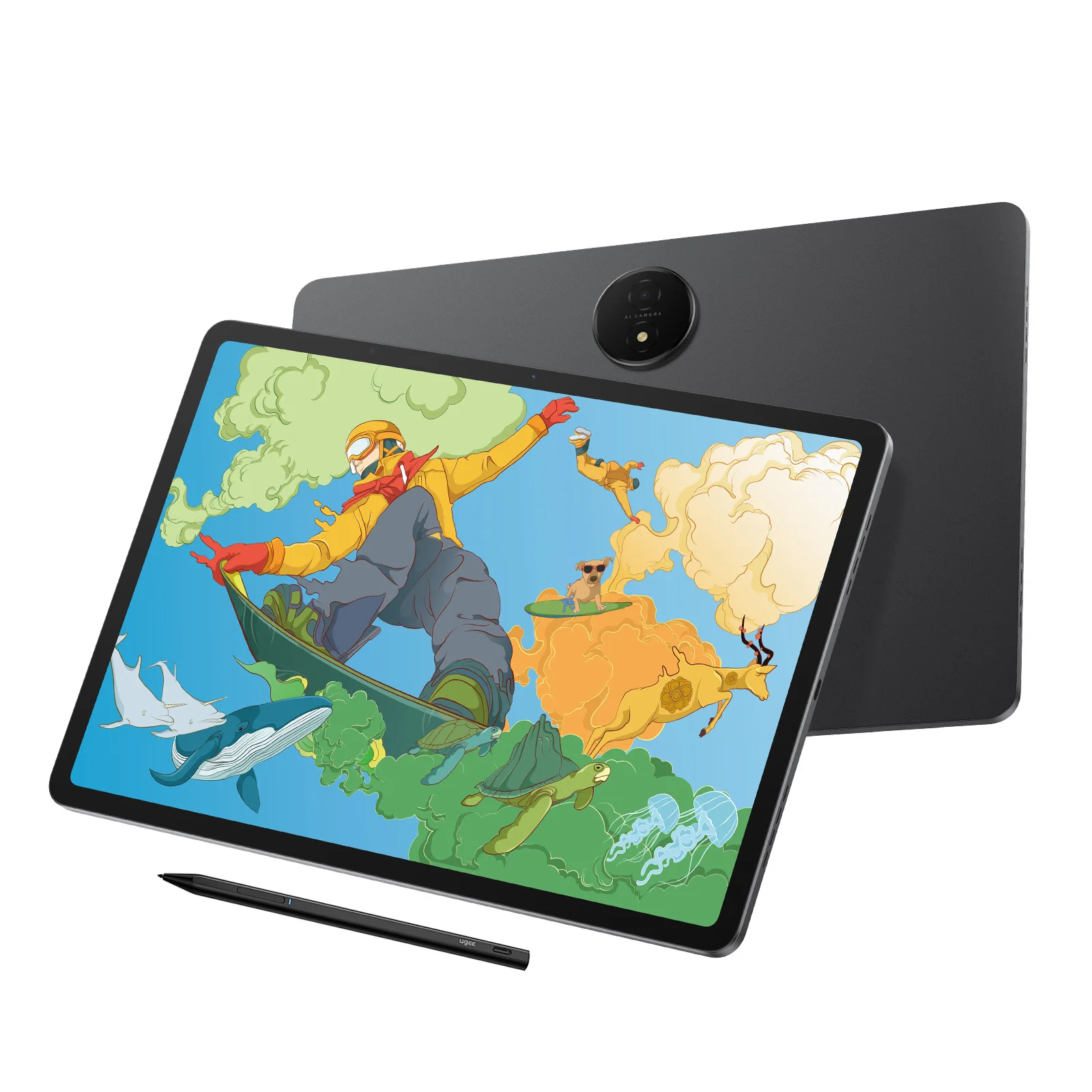 UT3 Fun Drawing Pad 14 25 дюймов разрешение 2400*1600 система Android 60 Гц большой графический
