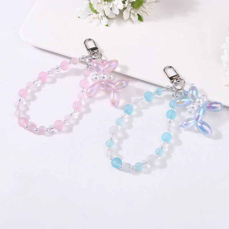 Милые милые яркие разноцветные пузырьки для женщин и девушек брелоки с бисером