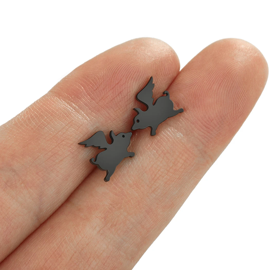 Украшения CHENGXUN из нержавеющей стали летающие искусственные животные шпильки