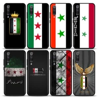 phone case for xiaomi mi a2 8 9 se 9t 10 10t 10s cc9 cc9e note 10 lite pro 5g tpu case cover syria flag syrian flag