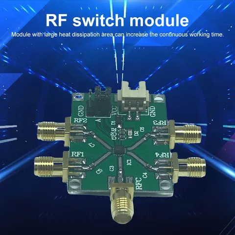 Модуль радиочастотного переключателя с улучшенным рассеиванием тепла, устойчивый к коррозии, прочный модуль радиочастотного переключателя, плата радиочастотного переключателя для профессионального использования