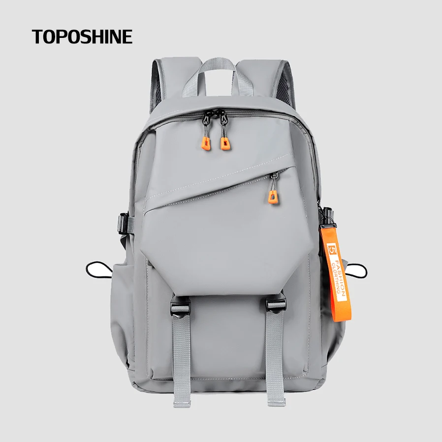 Британский серый деловой рюкзак для мужчин 2022 брендовый простой модный ноутбука