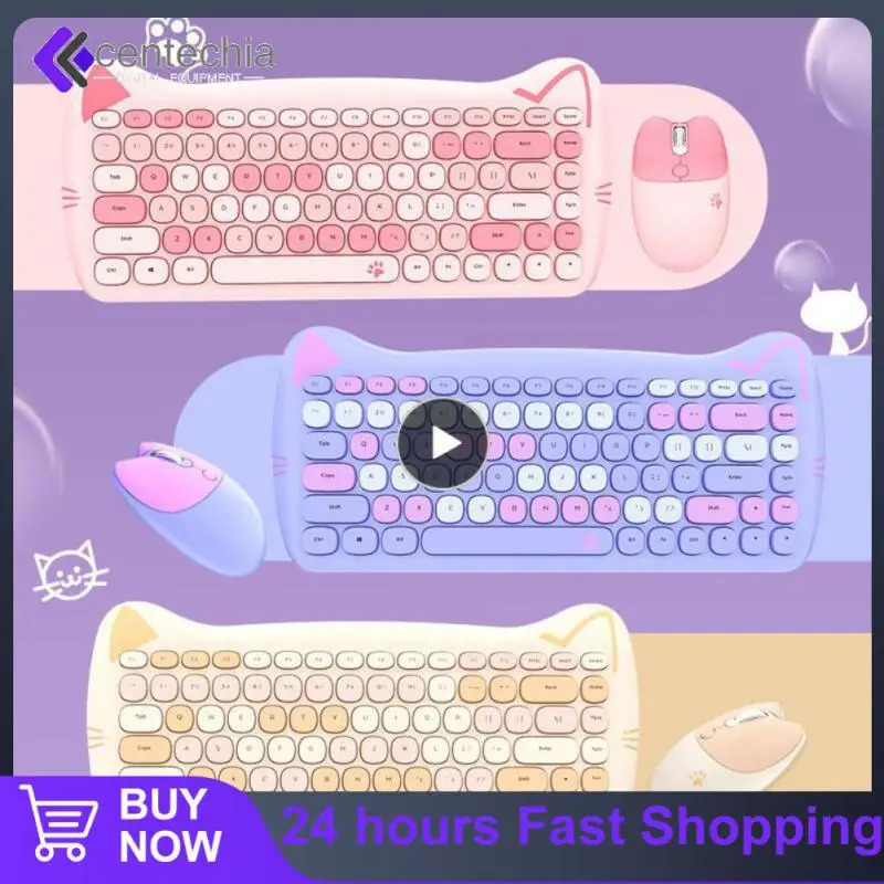 

Ergonomics Wireless 2.4g Keyboard Mouse Set 2400dpi Waterproof Photoelectric Keyboard And Mouse Portable Usb Mini Keyboard Mouse