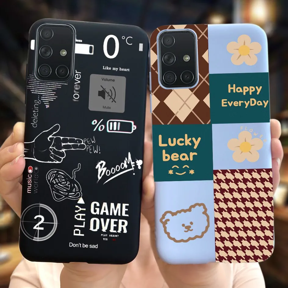 Фото Чехол для Samsung Galaxy M31 Prime, милый мультяшный силиконовый чехол на заднюю панель телефона для Samsung M31S, M31, M51, чехол на заднюю крышку телефона, бампер M317F №5