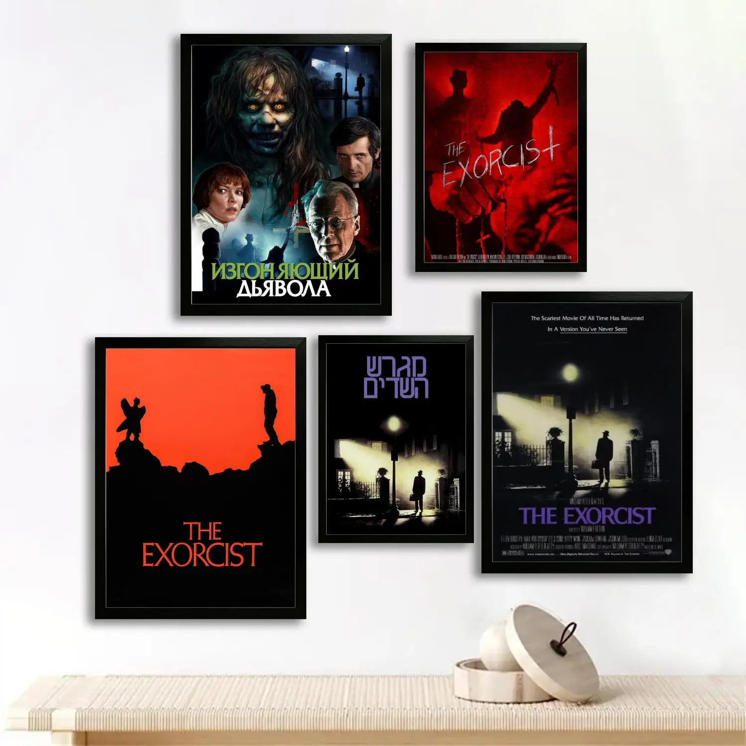 фильм Экзорцист холст художественный постер и настенное искусство картина с