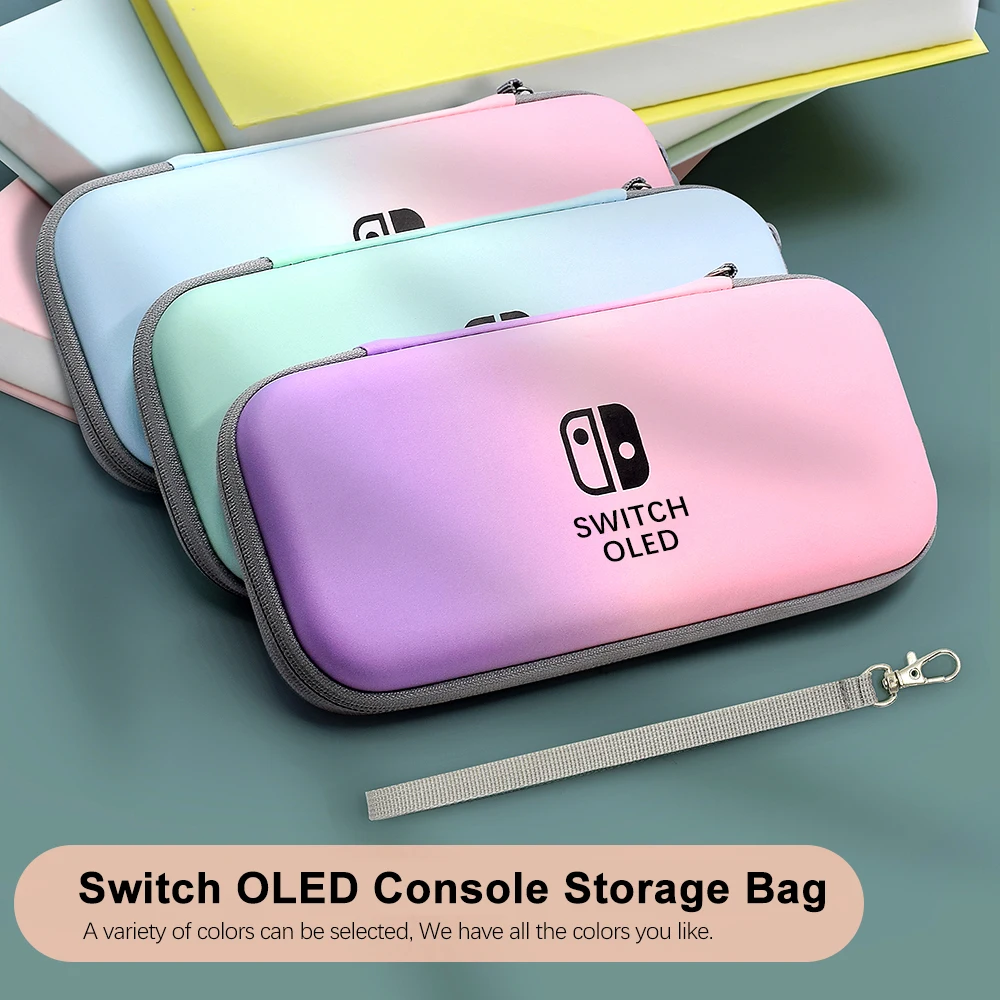 

Carry Case for Nintendo Switch OLED & Switch Game Console Cover Portable Pouch Travel Case Protective Hard Case With Card Slot