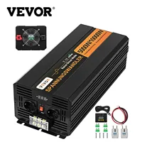 VEVOR 5000w 24v 230v Pure Sine Power Inverter Generator Build-in Durable Solar Charger for Appliances and Solar System Emergency