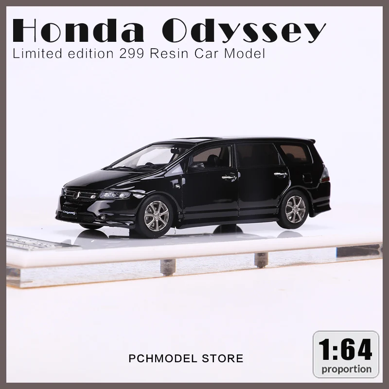 Colección de Honda Odyssey, modelo de coche de resina simulada, edición limitada, 1:64, 299