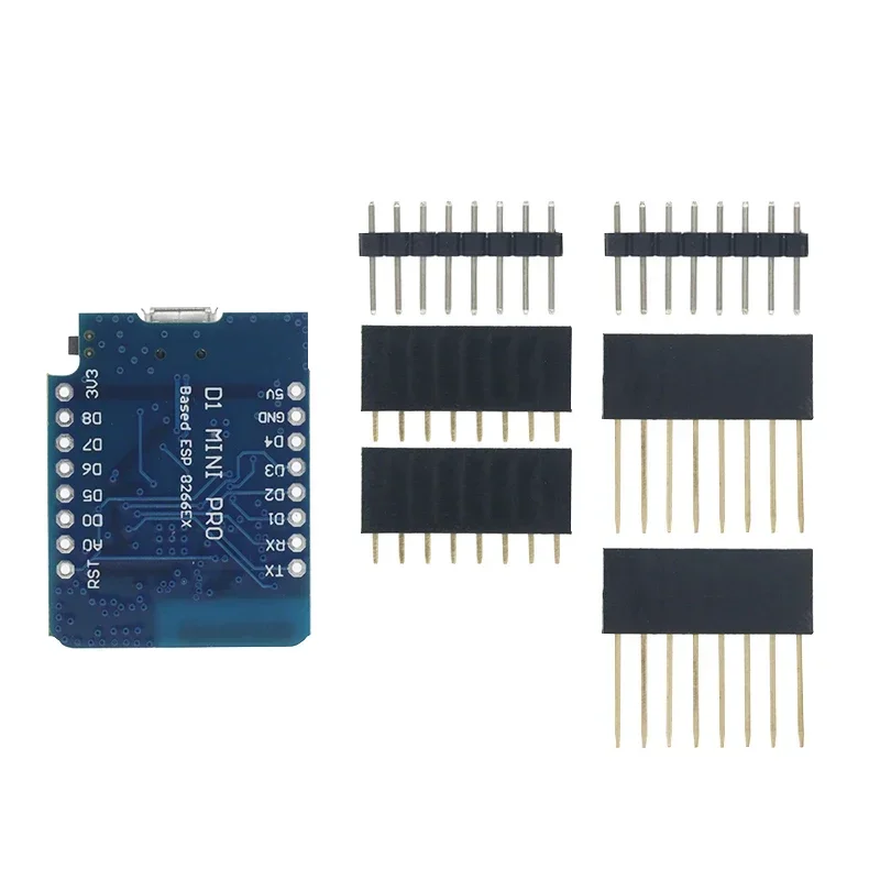 D1 Mini Pro 4 м 16 байт разъем для внешней антенны NodeMCU на базе ESP8266 ESP-8266EX CP2104 WIFI макетная