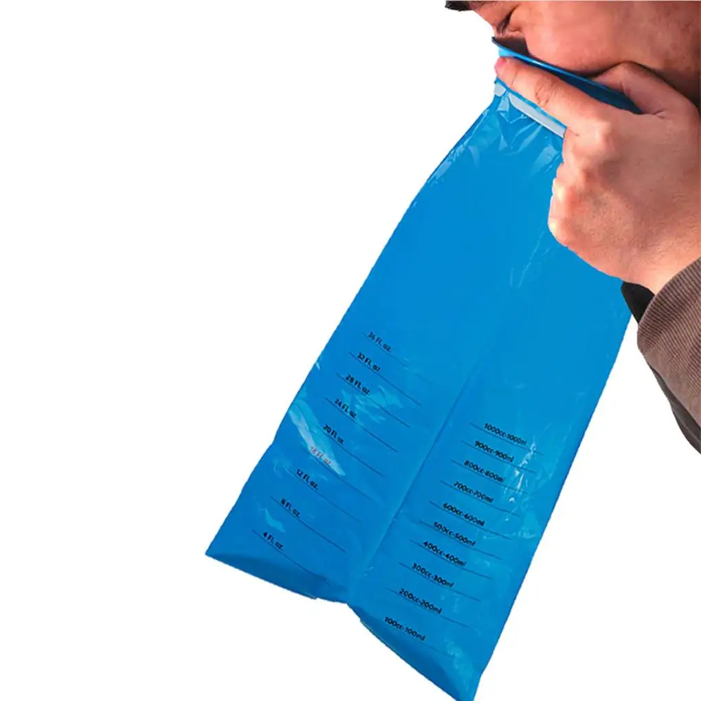 

Disposable Sealable Vomit Bags Prevent Odor Emesis Sack Buckle Design Emergency Anti-leakage Barf Bags Wide Application