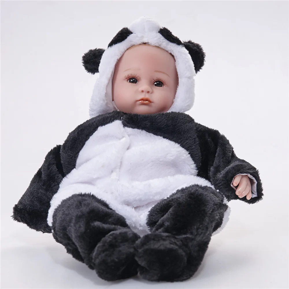 

Lifelike Silicone Vinyl Doll Baby Reborn 45 CM Realistic Babies Dolls With Lovely Clothes KidsPlaymate