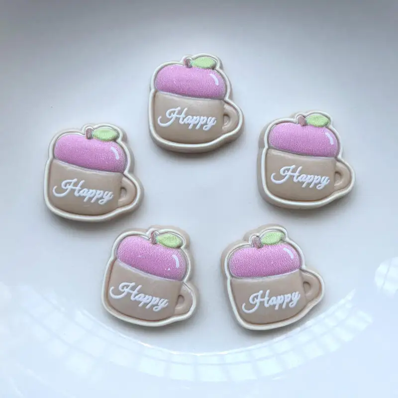 20 шт. милые облака мороженое с плоским основанием из смолы искусственные