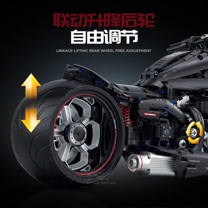 2050 шт. высокотехнологичные строительные блоки MOC для конструктора