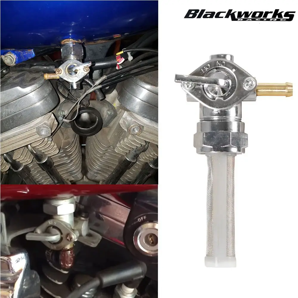 

Petcock Switch Gas Tank Fuel Valve For Harley Dyna Fatboy Heritage Softail Springer Sport Glide Sportster 883 1000 Motorcycle