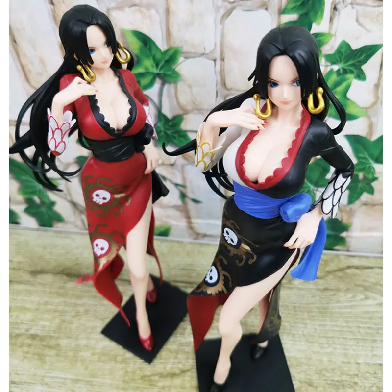 

SWANNAR оригинальная Слитная театральная версия 25 см блестящая глиттер Боа Хэнкок девушка из ПВХ Коллекционная модель