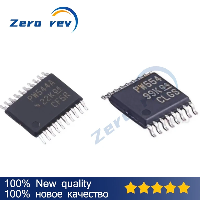 

5Pcs 100% New TCA9544APWR PW544A TSSOP-20 TCA9554PWR PW554 TSSOP-16