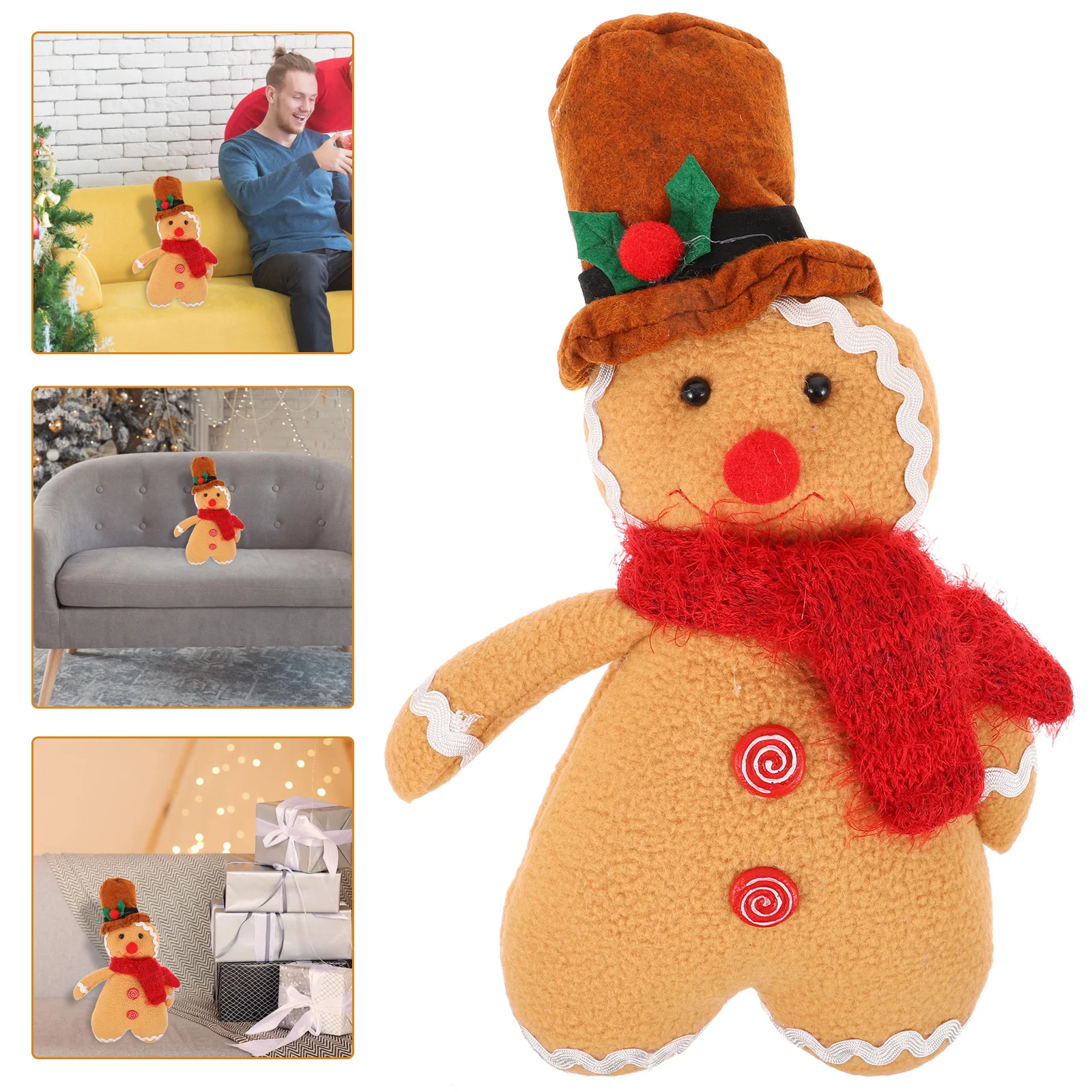 

Baby Gingerbread Man Christmas Table Top Tabletop Centerpiece