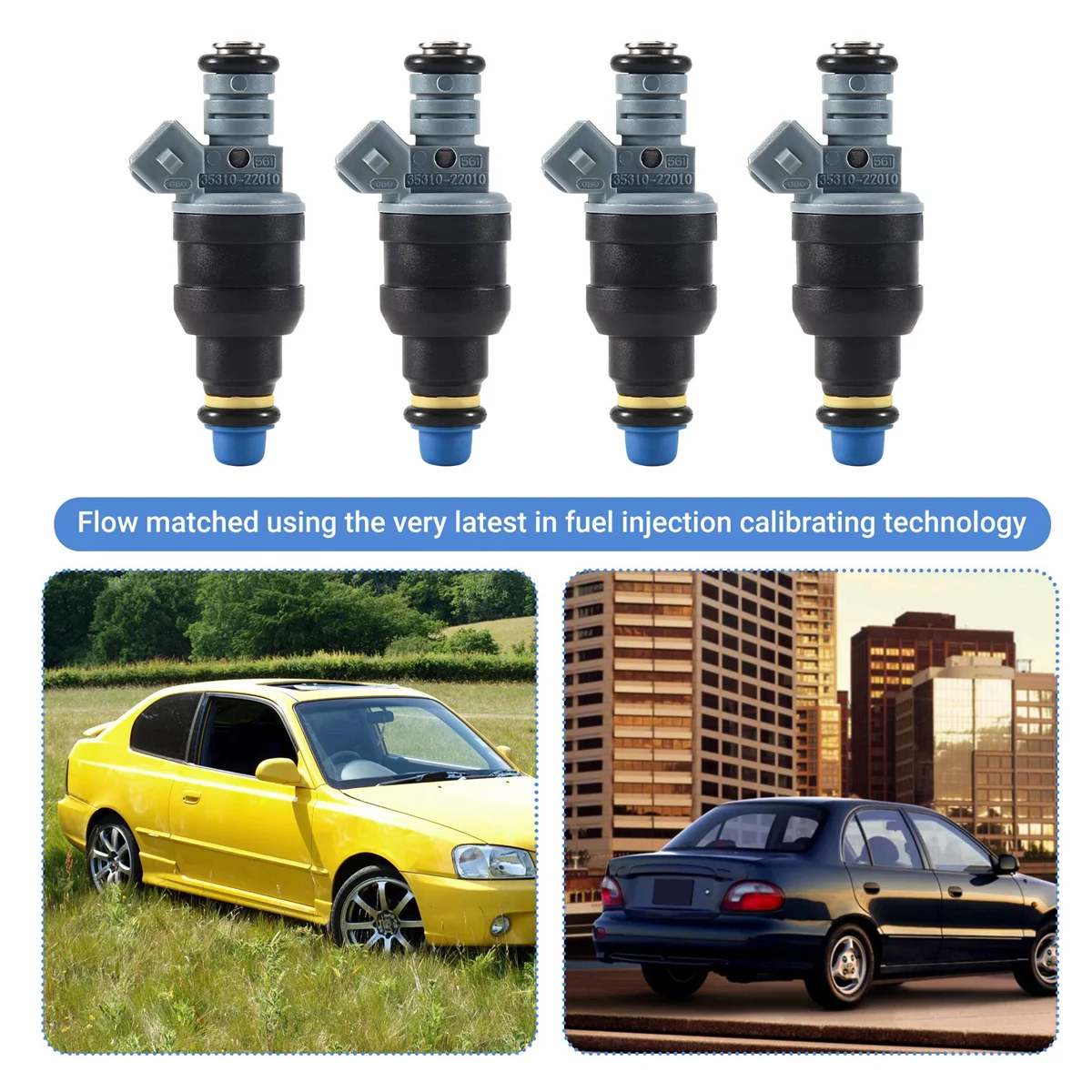 Топливная форсунка для Hyundai Accent Scoupe LS 9250930006 л 35310 22010-3531022010 4 шт./партия