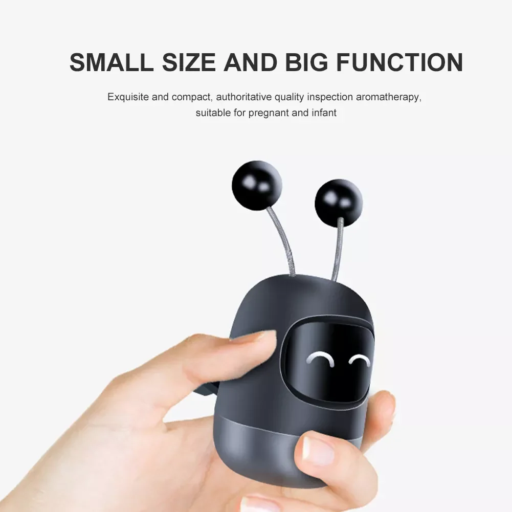 

Perfumes Fragrances Air Vent Freshener Diffuser Solid Parfum Cute Robot Flavoring For Smell in Car Interior Decorate