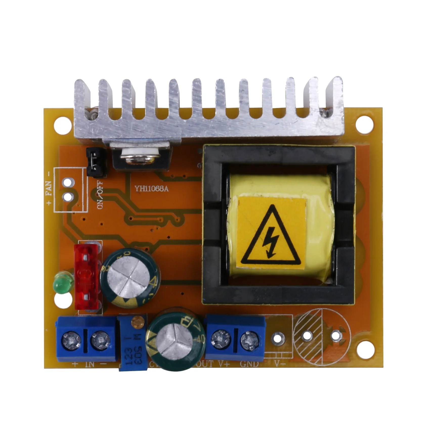 

DC-DC 8~32V to 45~390V High Voltage Boost Converter ZVS Step-up Booster Module