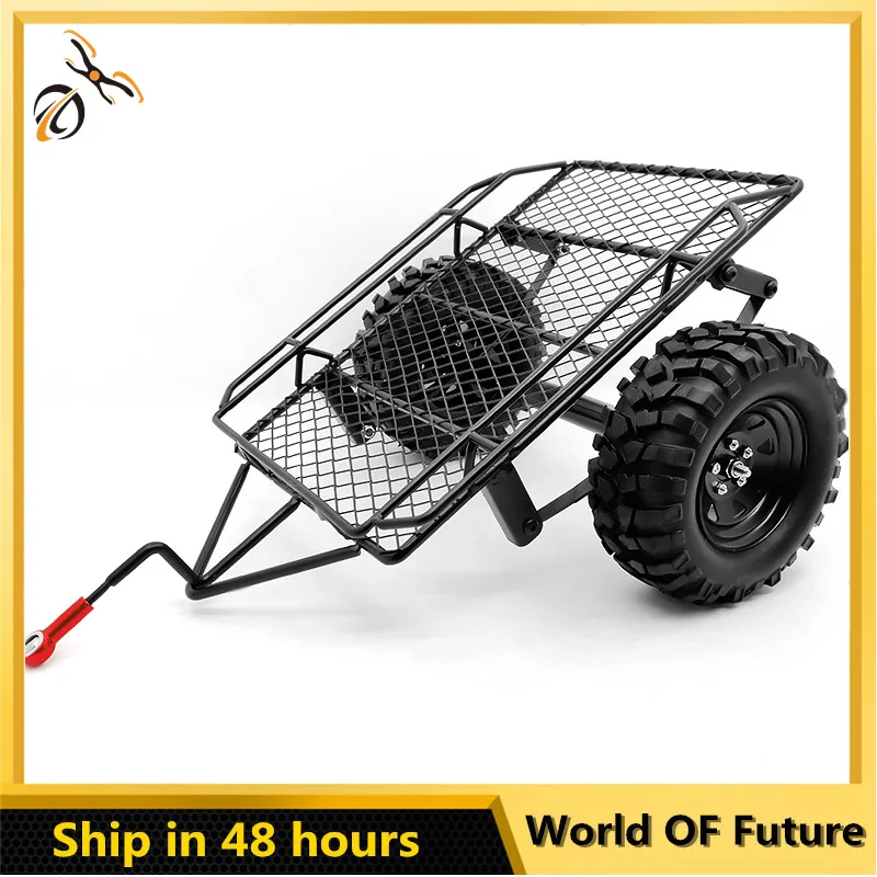 Детали для радиоуправляемого ковша, прицепа из сплава, имитация трейлера, замена для 1/10 TRX4 SCX10 REDCAT GN8 RC Crawler DIY RC