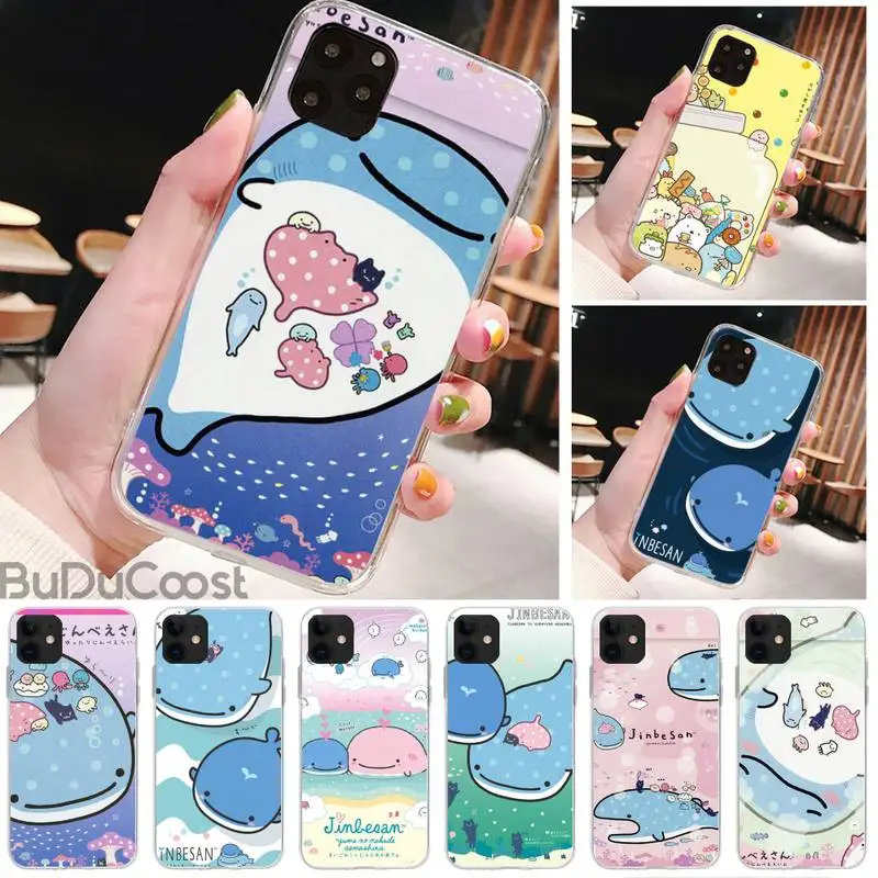 Чехол для телефона Diseny с японским кавайным Китаем Jinbesan для iPhone 11 12 pro XS MAX 8 7 6 6S Plus X 5S SE 2020 XR