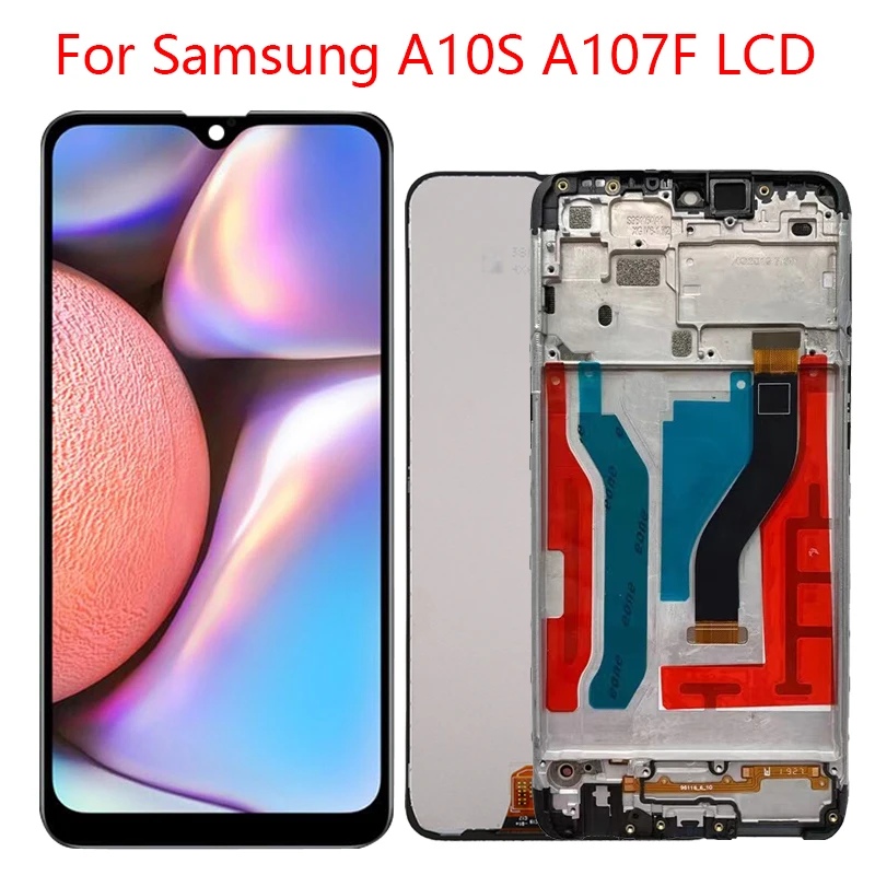 ЖК-дисплей 6,2 дюйма для Samsung galaxy A10s, дигитайзер A107/DS A107F A107FD A107M, сенсорный экран, дигитайзер в сборе