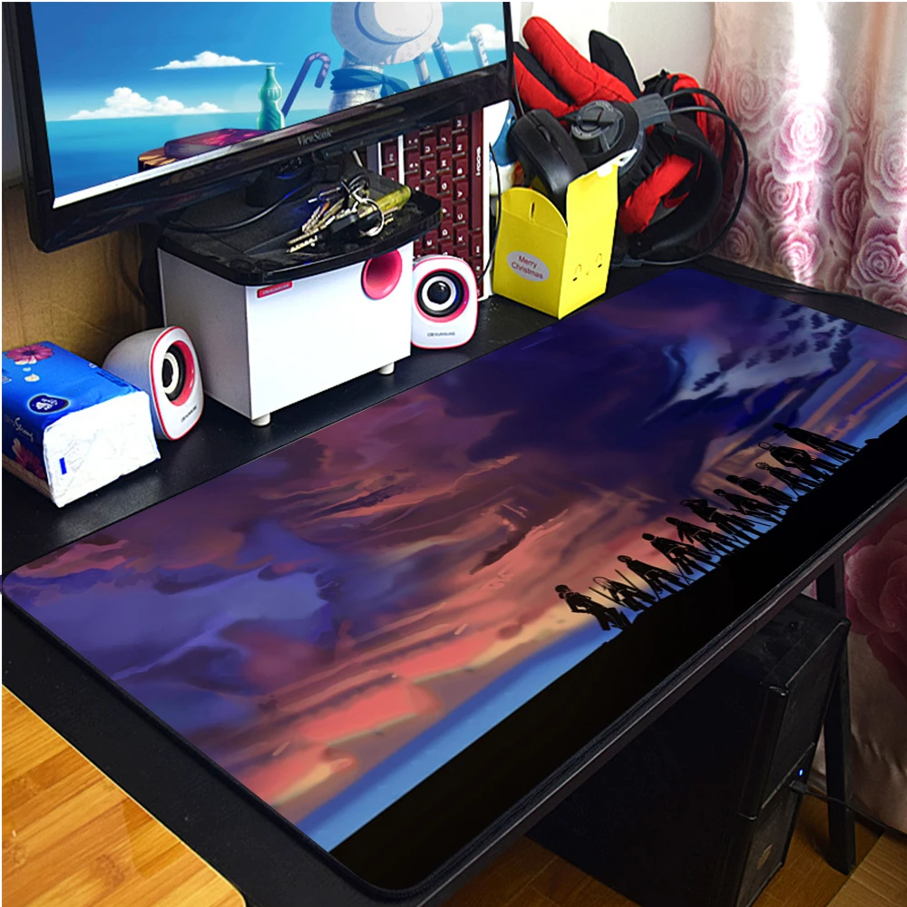 Игровой коврик для мыши атака на Титанов |