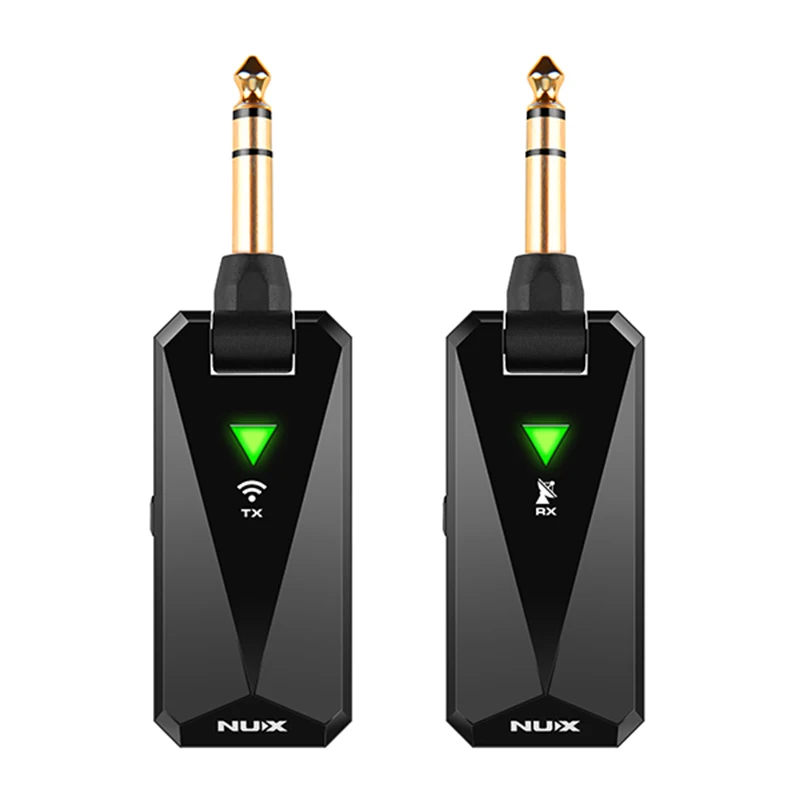 

NUX B-5RC Wireless Guitar System 2.4GHZ Electric Guitar Transmitter Receiver Wireless Transmitter Built-in Charging Device