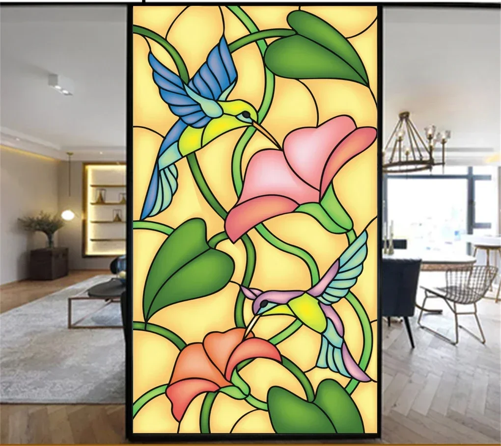 

Статическая оконная пленка LXDWEI орхидея