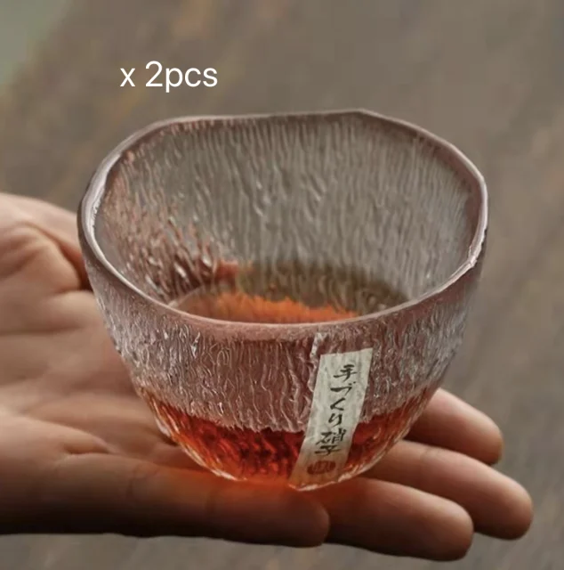 

Японский кованый стеклянный стакан для виски