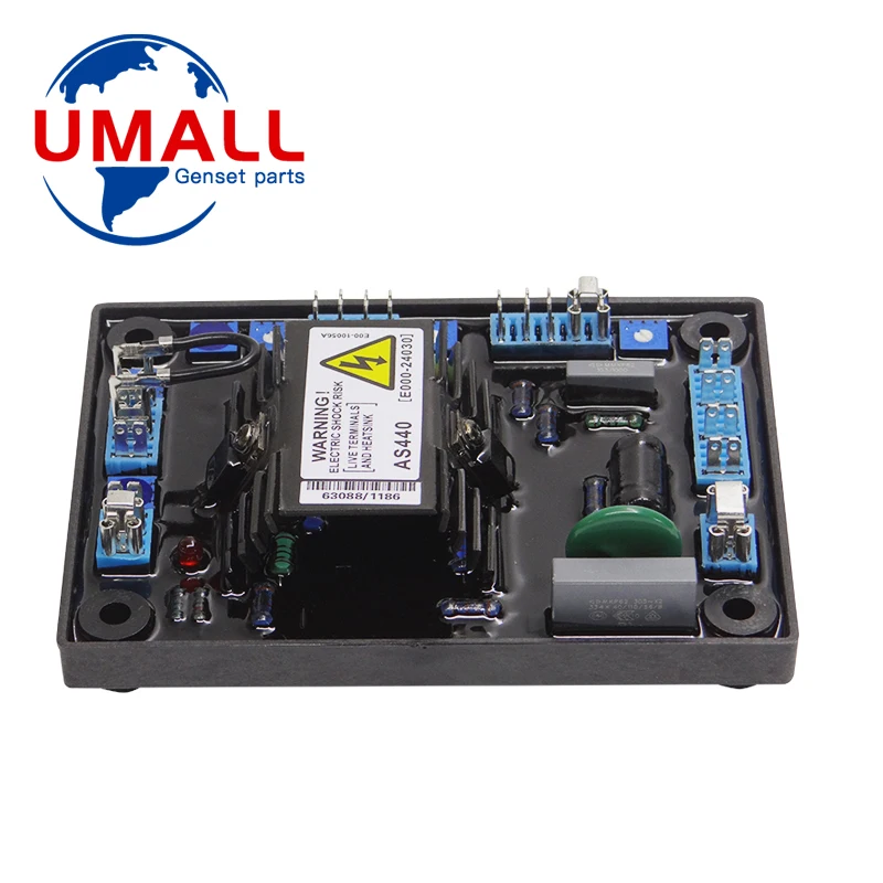 Генератор AS440 AVR, регулируемый модуль регулятора напряжения, стабилизаторы мощности генератора 500 кВт