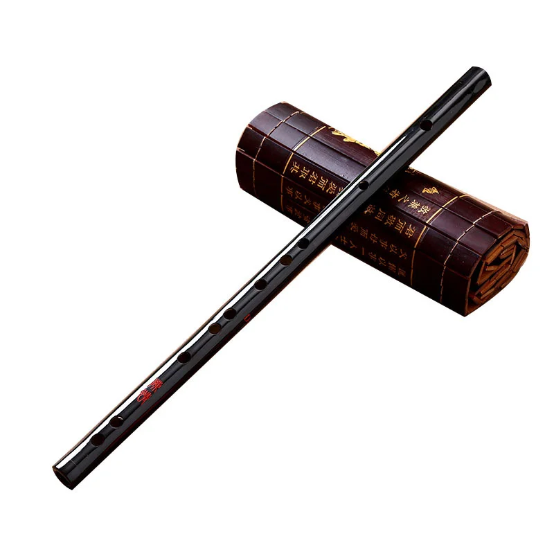 Flauta de bambú de alta calidad, instrumentos musicales profesionales de viento de madera C, D, E, F, G, clave China Dizi Transversal