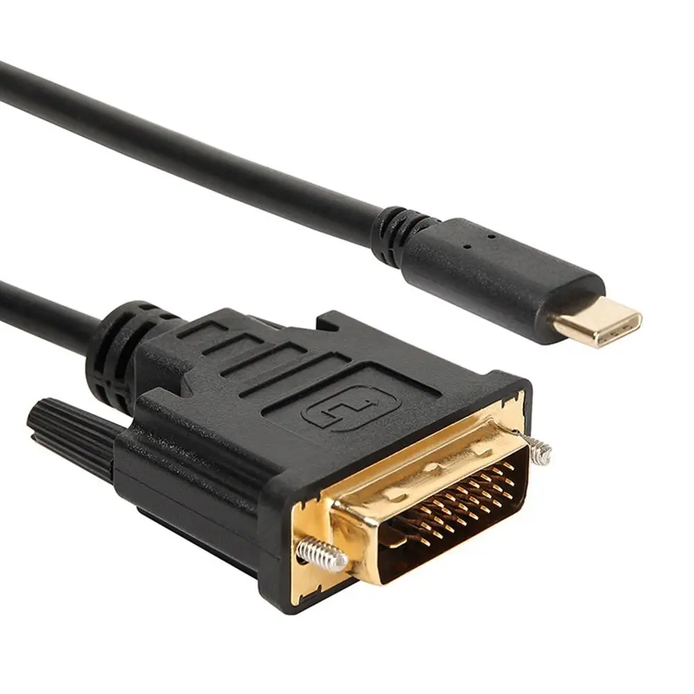 

Кабель-Переходник USB C на DVI, 1,8 м, Type-C на DVI