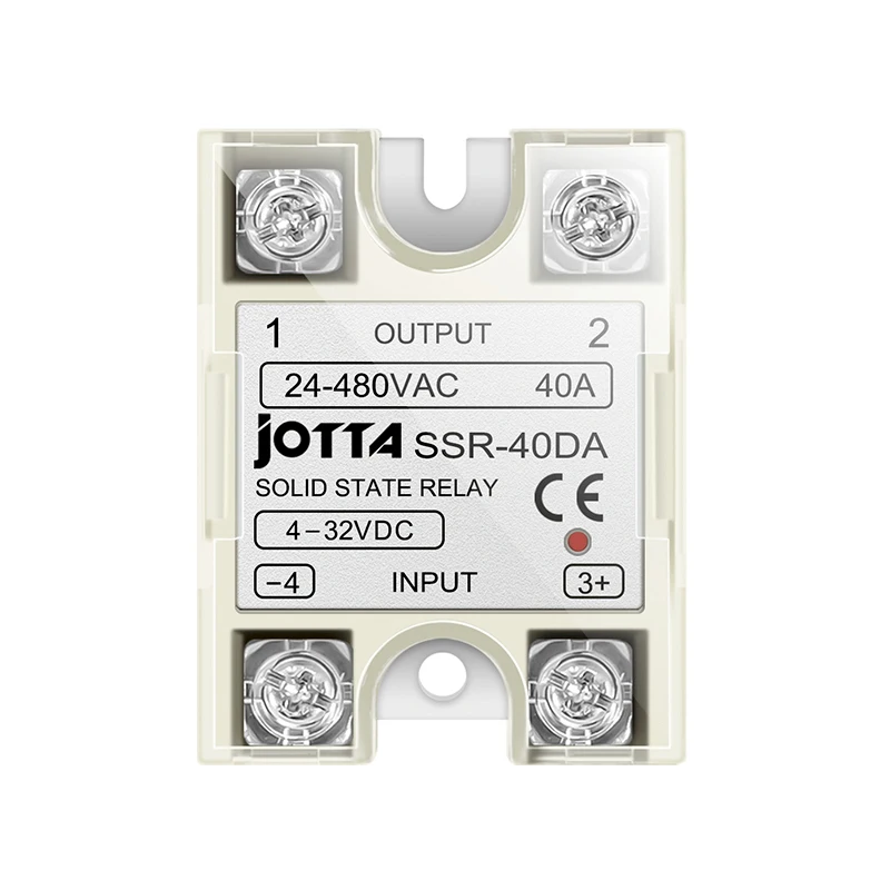 Однофазное твердотельное реле JOTTA SSR-10DA/SSR-25DA/SSR-40DA
