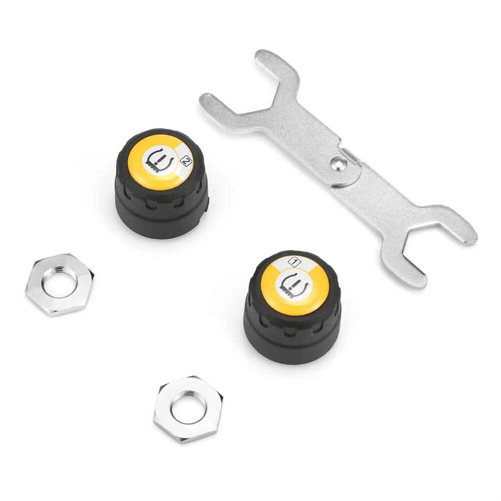

Sensor Tire Pressure Wheels 100-1300kPa 140mAh 1set 2.4GHz Accessories