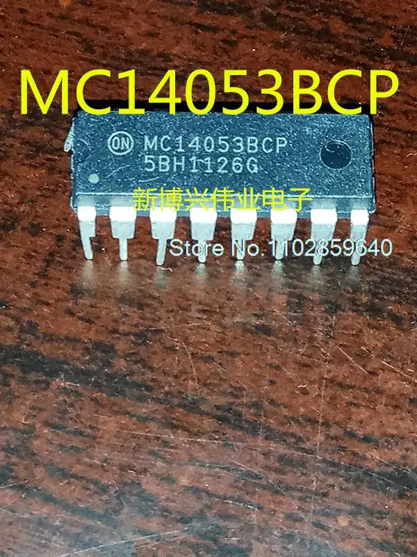 

10PCS/LOT MC14053BCP DIP16