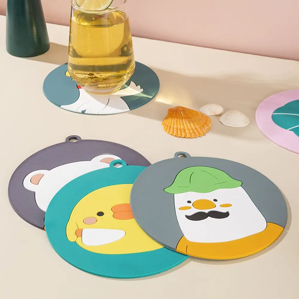 

Kitchen Accessories Waterproof Household Non-Slip Cup Mat Insulation Pads Coaster Table Placemat