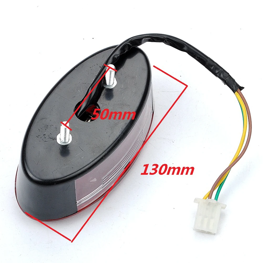

Warning Tail Light Lamps 3-wire Weatherproof Scooter Universal Taillight