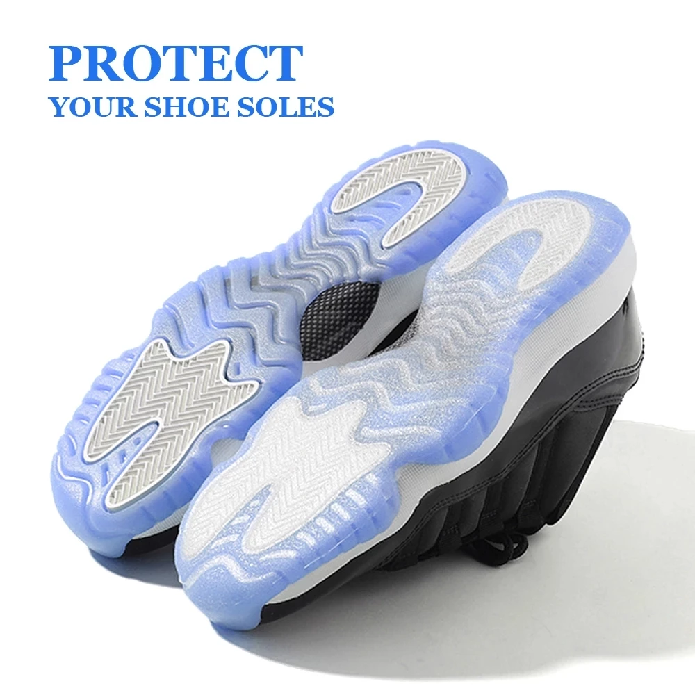 Shoe Sole Protector for Sneakers and High Heels Non-slip Wear Resistance Outsole Shoes Repair Sole Protection Stickers Adhesive
