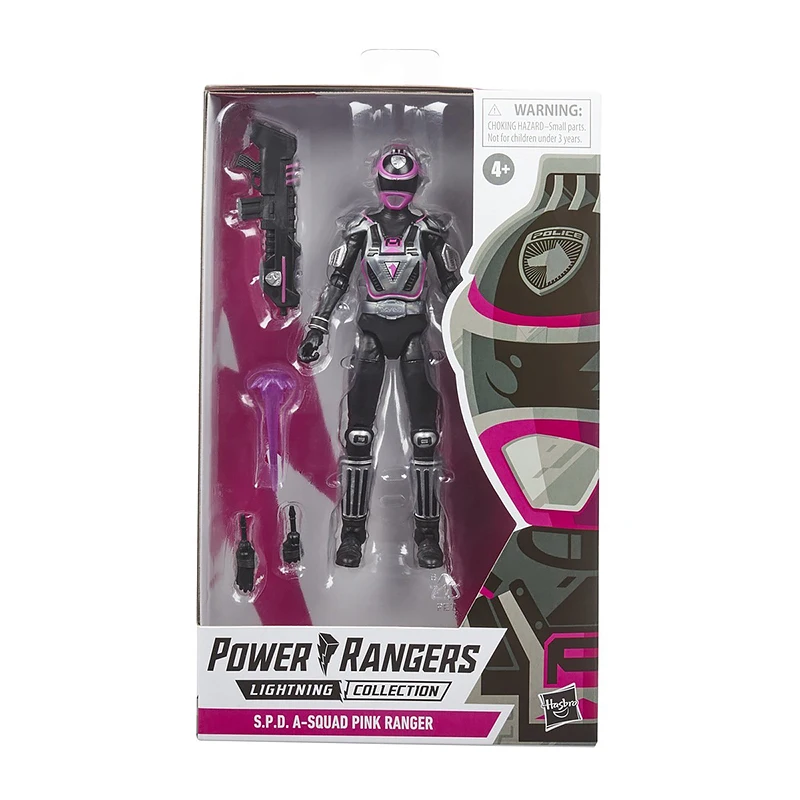 

Оригинальные коллекционные модели Hasbro Power Ranger Lightning серии S.P.D.A-Square Pink Ranger, 6 дюймов, коллекционные игрушки, подарок