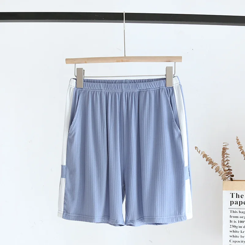 Summer Lounge Wear Home Pant With Pocket Modal Sleepwear Pajama Pants Women Nightwear Casual Loose Student Shorts For Sleeping