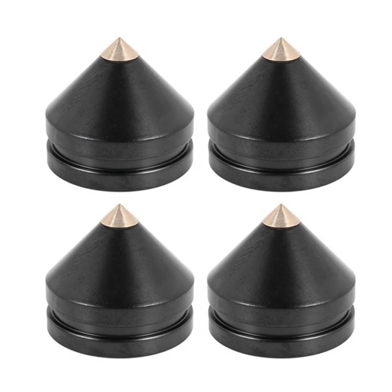 

16Sets Speaker Stand Feet Foot Pad Aluminium Alloy Metal (NOT Natural Wood ) Spikes Cone Floor Foot Nail M23X20