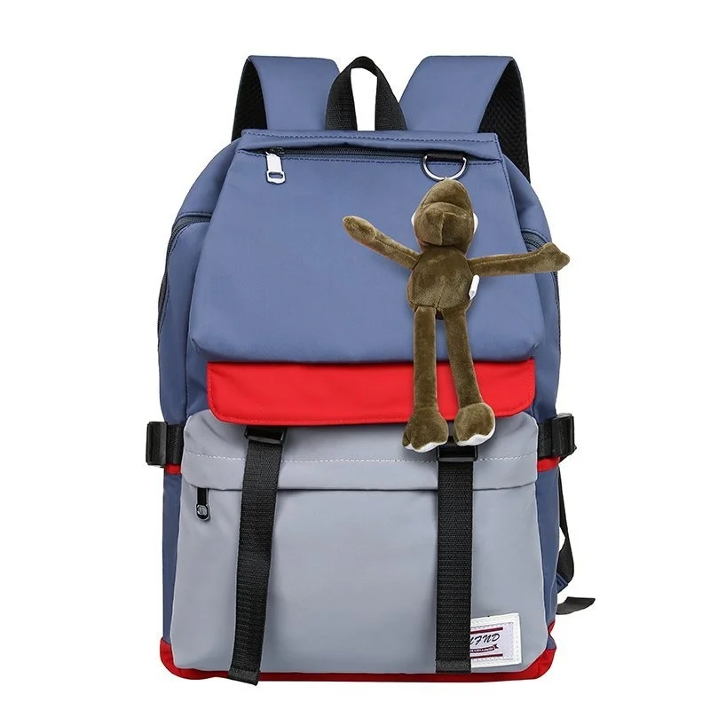 

Модный повседневный нейлоновый рюкзак, водонепроницаемый дорожный рюкзак, Мультяшные милые подвесные украшения для девочек-подростков, студентов, сумка